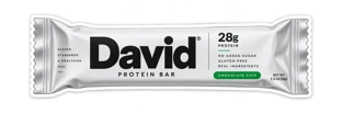 Protein bar sticker